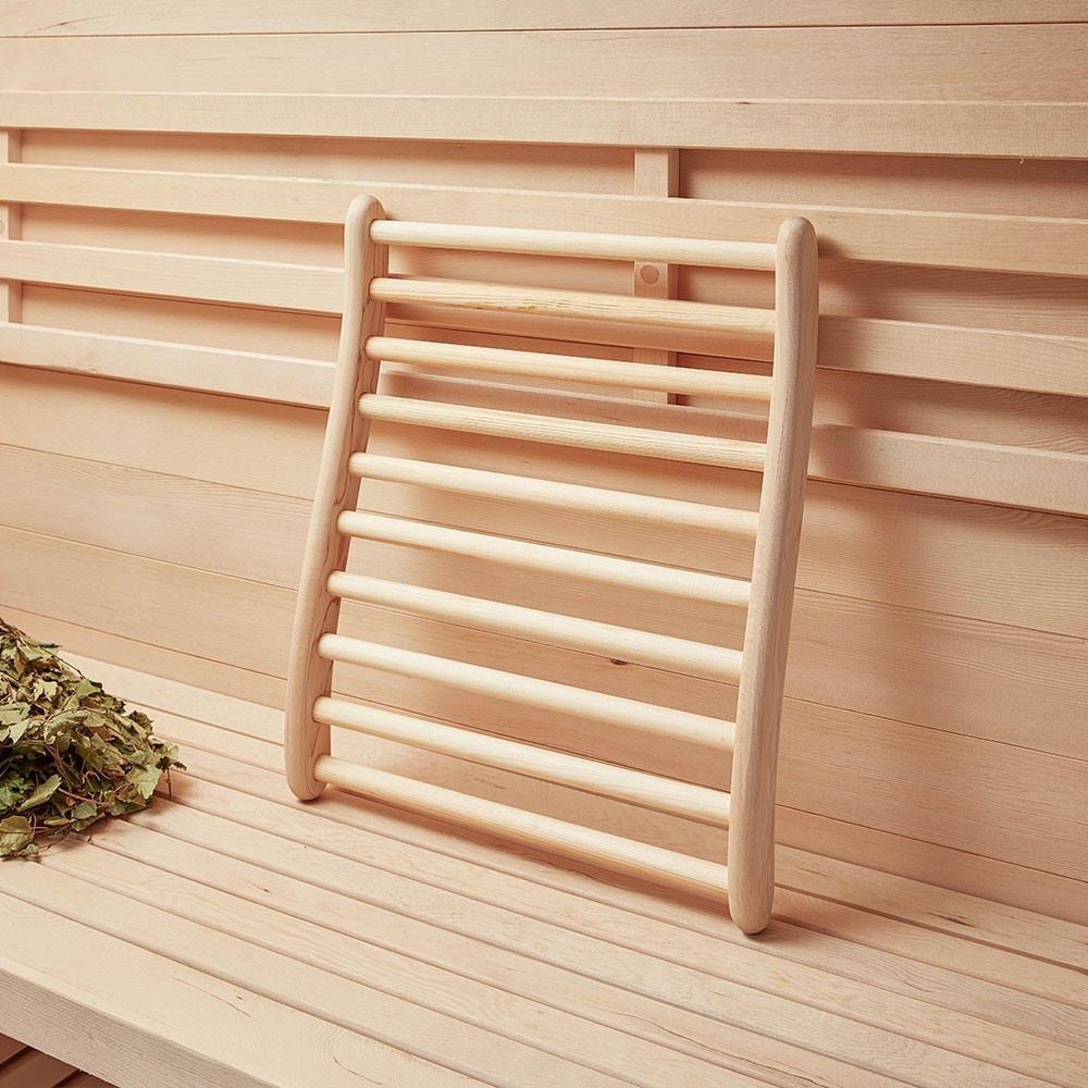 SAUNA RÜCKENLEHNE VITA - Menge: 2 - Braun, Holz (49/5.5/40.5cm) - Home Deluxe