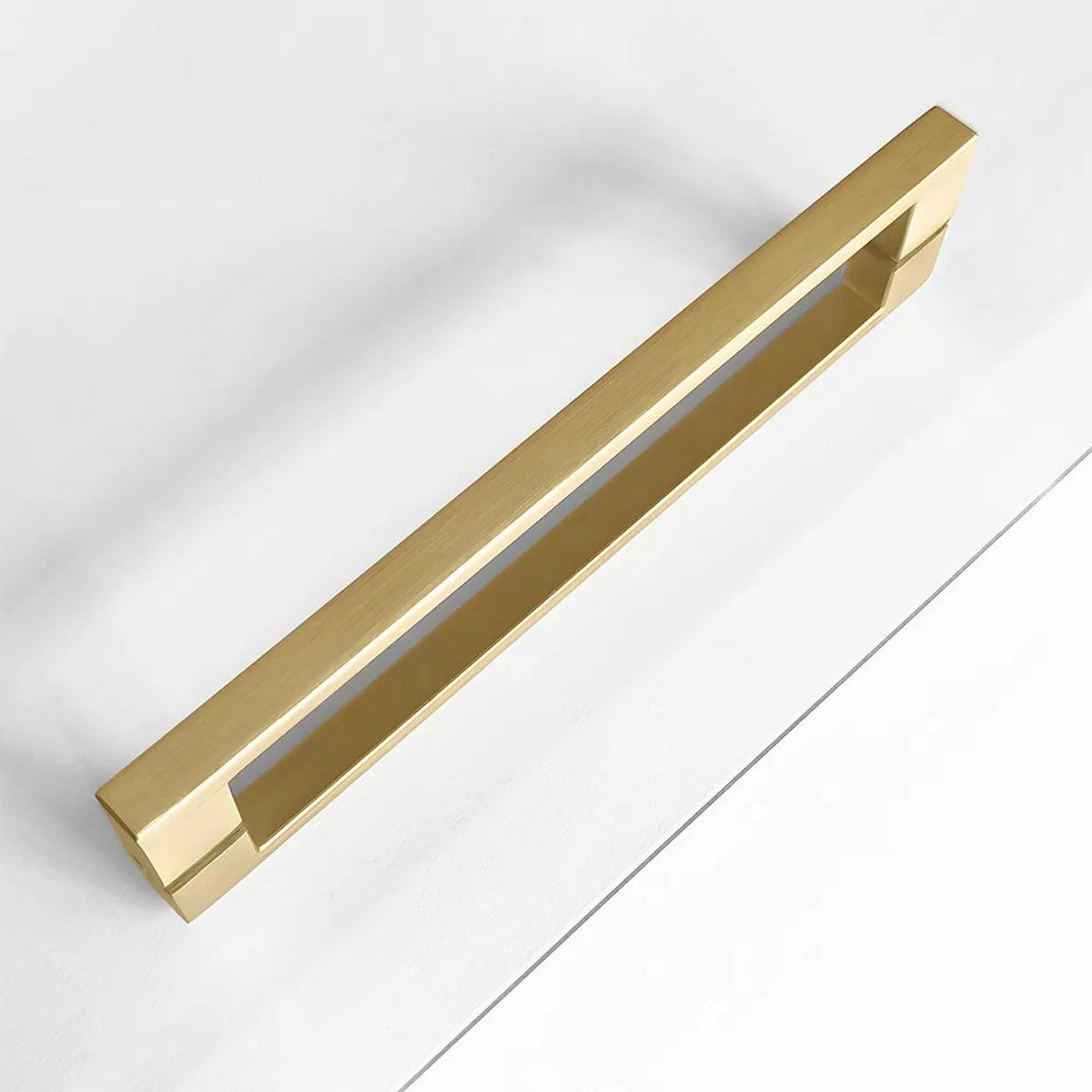 DUSCHKABINE Rea City 80x80 Gold Brush mit Duschwanne Savoy Schwarz - Goldfarben, Glas (80/80/190cm) - REA