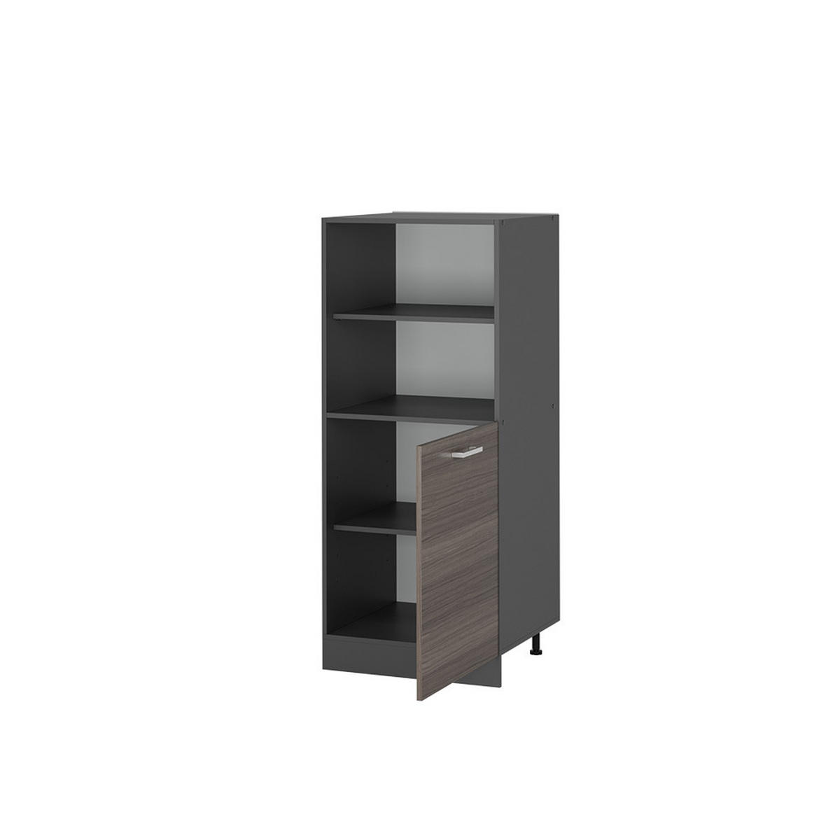 KUHINJSKA OMARICA R-Line Žlahtna siva - siva/antracit, leseni material (60/143/57cm) - Vicco