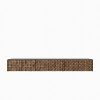LOWBOARD ROVA 300/41/40 cm, Hängender TV-Schrank Schwarz / Eichefarben - Eichefarben/Schwarz, Holzwerkstoff (300/41/40cm) - MASSENO