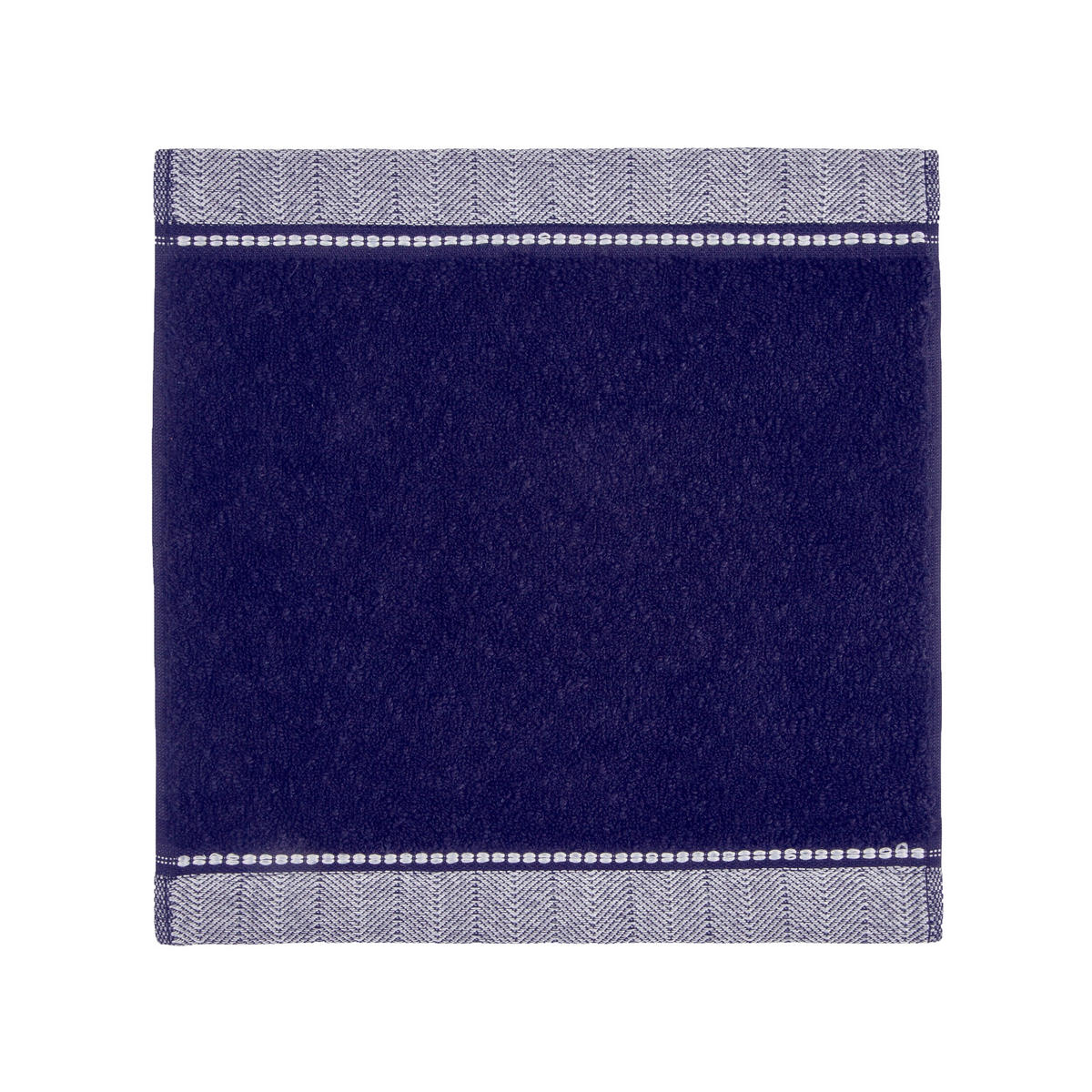 SEIFTUCH BROOKLYN - Dunkelblau, Textil (30/30cm) - MÖVE