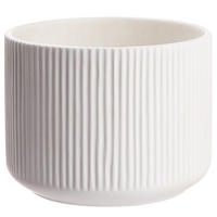 BLUMENTOPF Liv - Weiß, Stein (0.5cm) - BUTLERS