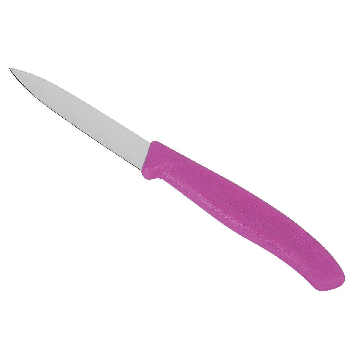 SCHÄLMESSER Swiss Classic - Rosa - 8 cm - Pink, Metall (19cm) - Victorinox