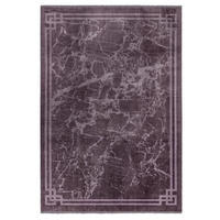 TEPPICH Moderner RAYA BORDER Lila 160 x 230 cm - Lila, Textil (160/230cm) - Novatrend