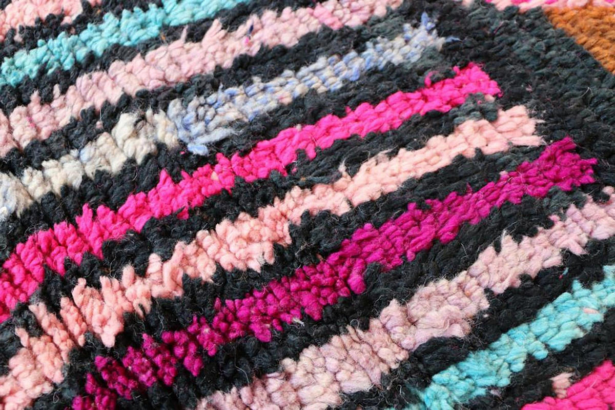 BERBERTEPPICH aus reiner Wolle 78x 371 cm - Multicolor, Naturmaterialien (78/371cm) - AFK Living