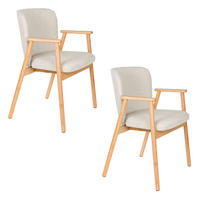 ESSZIMMERSTUHL Kenna Beige - 2 er Set - Beige, Kunststoff (56/80.5/56cm) - Housecraft Living