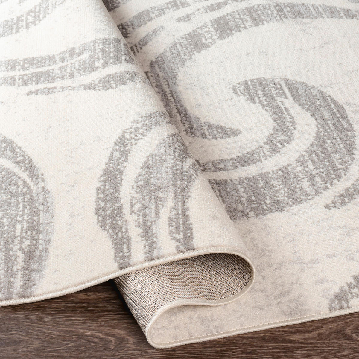 KURZFLORTEPPICH 152/213 cm Grau - Grau, Naturmaterialien/Textil (152/213cm) - LIVABLISS