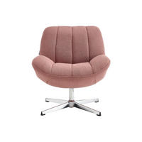 SESSEL mit gerader Rückenlehne - 1 Person - Stoff - Rosa - - Pink, Textil (71/79/75cm) - Vente-Unique