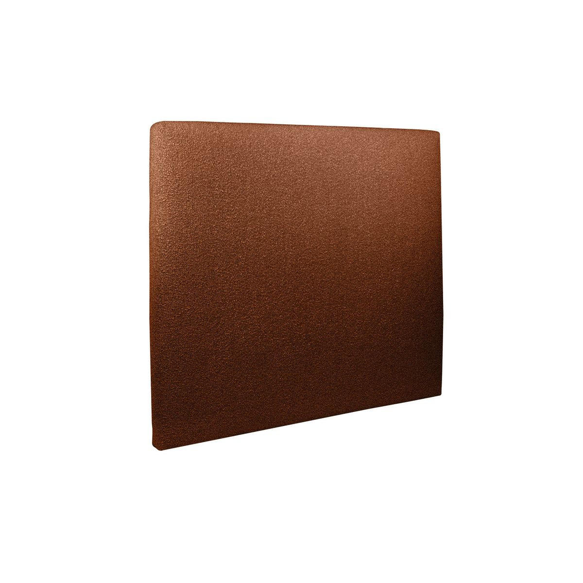KOPFTEIL gepolstertes – Terrakotta-Bouclé-Stoff - 180 cm - Beige/Terracotta, Karton/Holz (180/120/10cm) - Sommeil de Plomb