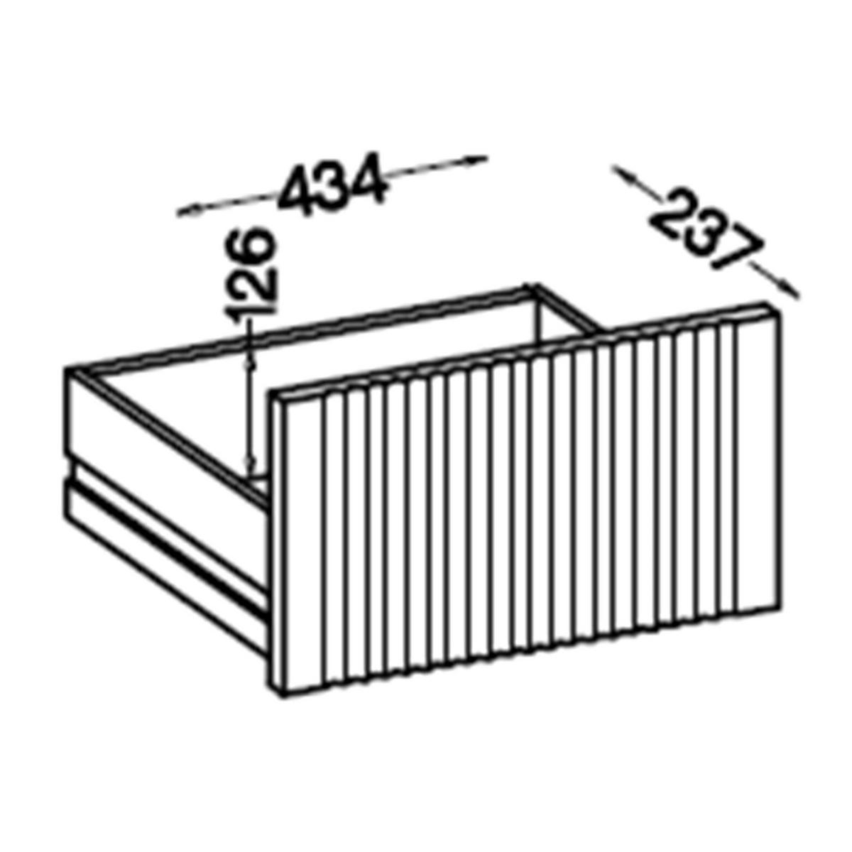 COUCHTISCH Osaka Eichenholzoptik Evoke 100 cm - Eichefarben/Schwarz, Holzwerkstoff/Metall (60/100.2/50cm) - Selsey