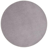 TREND VELOURS TEPPICH JOY RUND - Grau, Textil (100/100cm) - Snapstyle