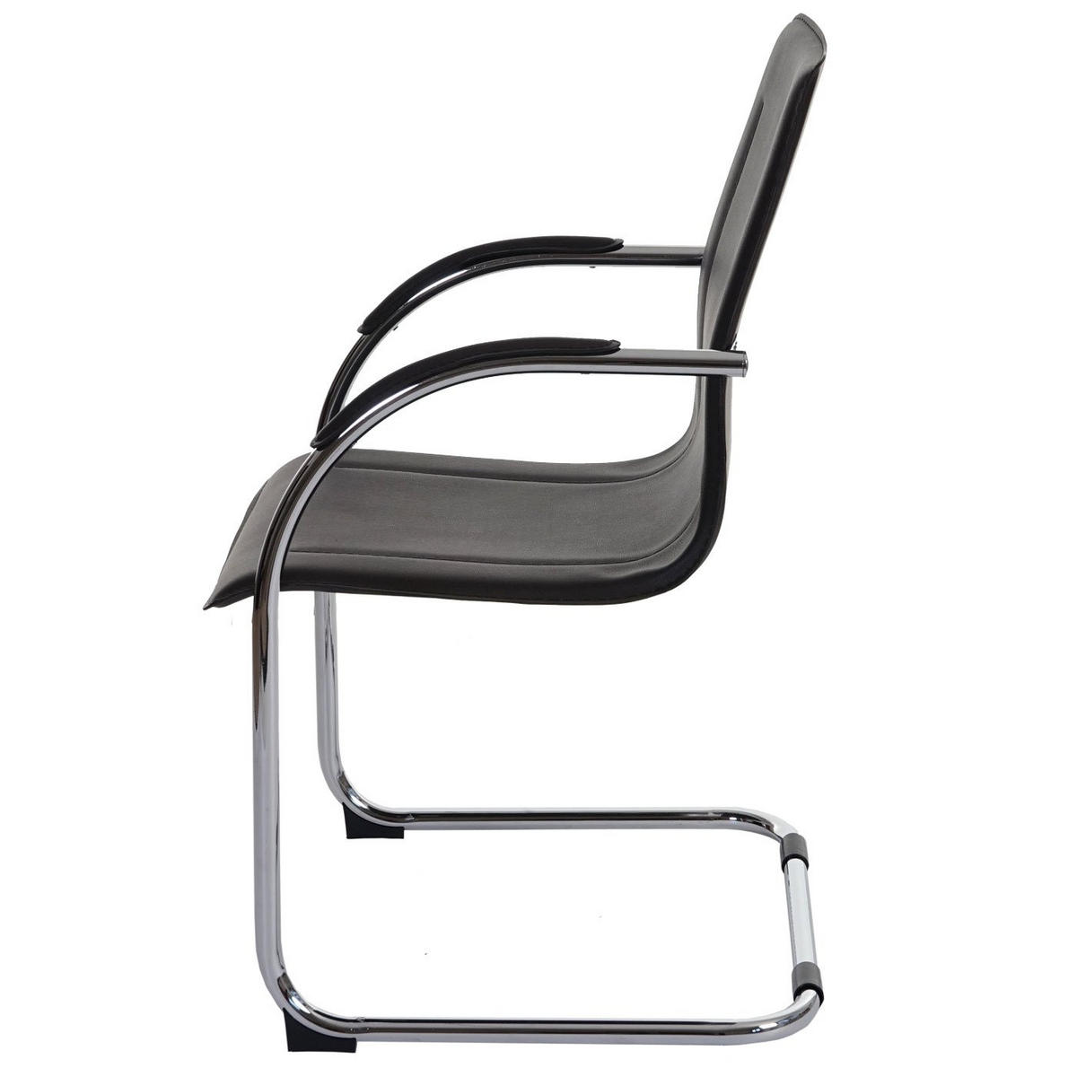 KONFERENZSTUHL Braun 2er-Set - Braun, Kunststoff (56/93/56cm) - MCW