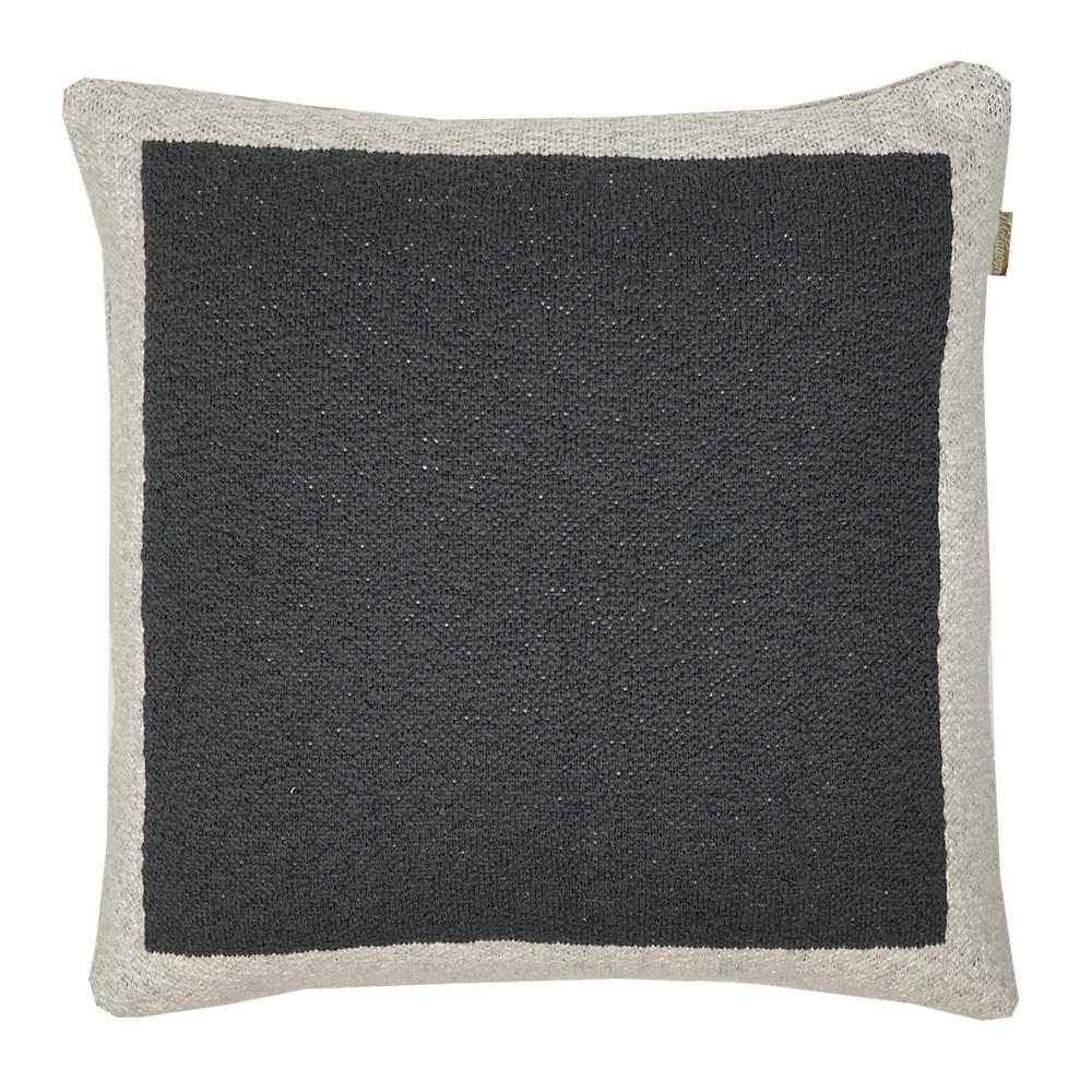 Malagoon Dekokissen Schwarz 50x12x50 cm