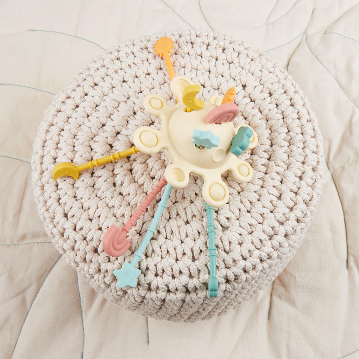 MONTESSORI-ACTIVITY-PLANET Silikon - ab - Multicolor, Kunststoff (13.5/13.5cm) - Bieco Spielwaren