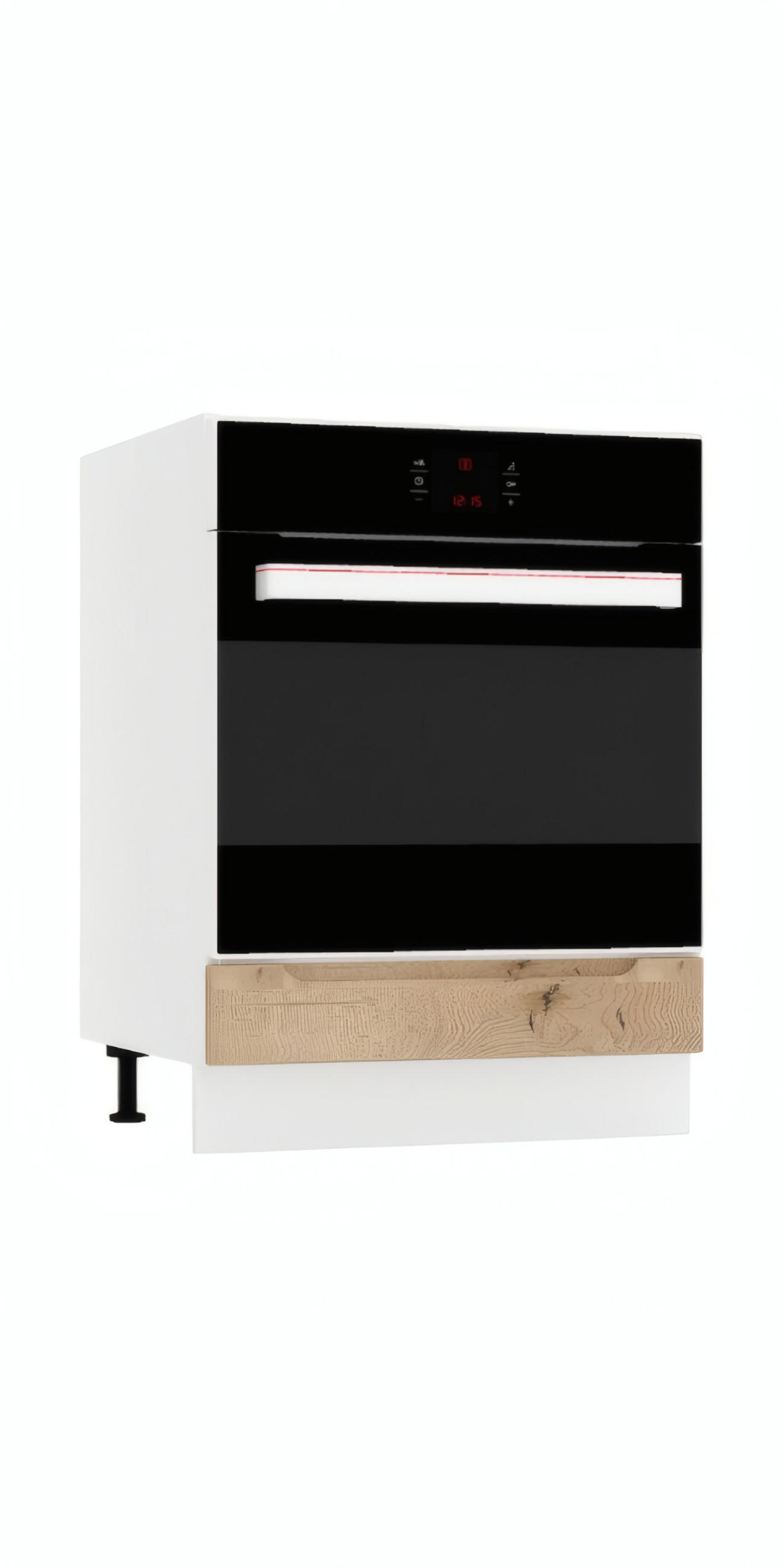 HERDUMBAUSCHRANK DK60 - Zivora - Funktionale Küchenlösung - Eiche Artisan, Holz (60/82/52.4cm) - ROYAL24_MARKT