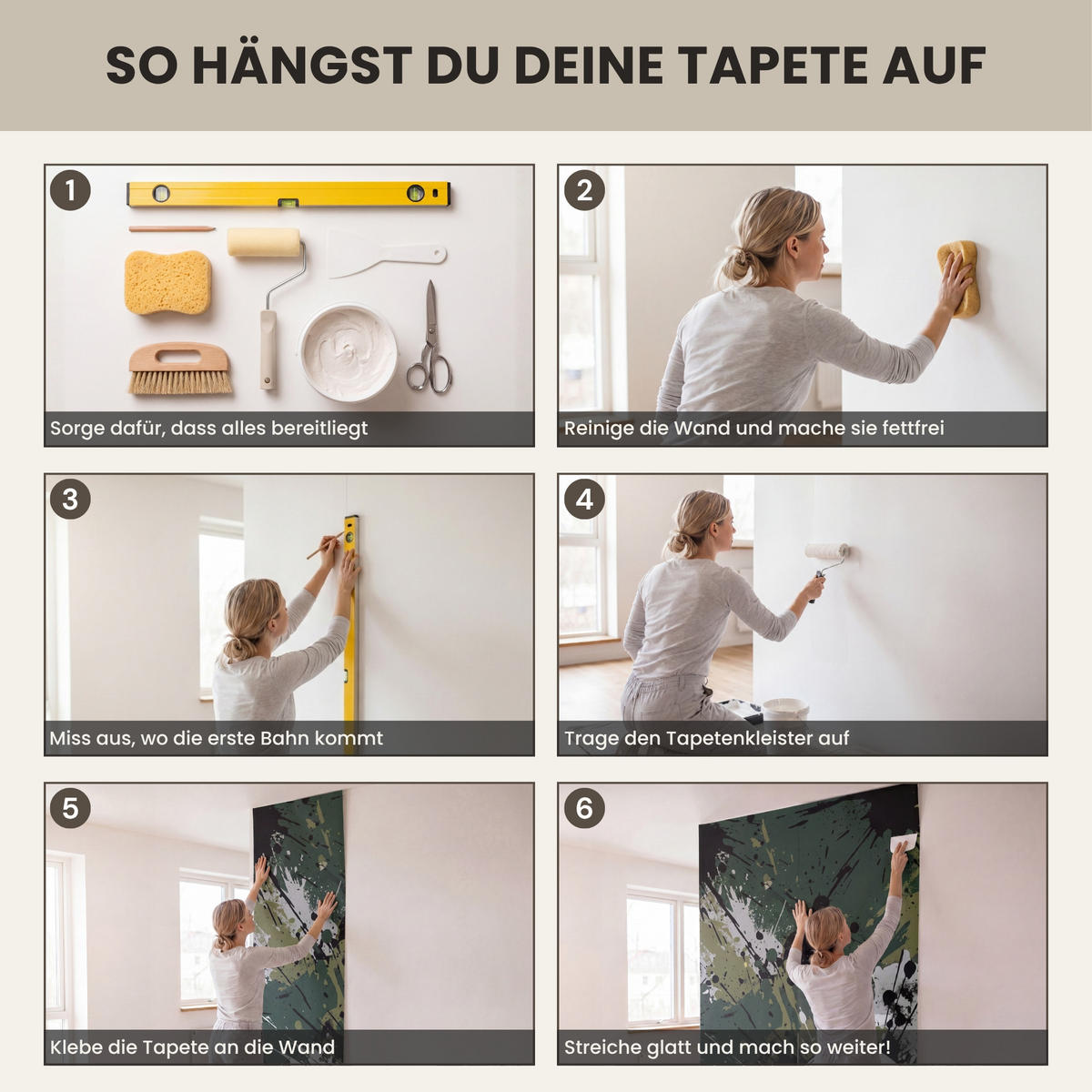 KINDERTAPETE - Fußball - Farbe - Spritzer - Grün - 180x300 cm - Dunkelgrün, Papier (180/300cm) - OnlyWow