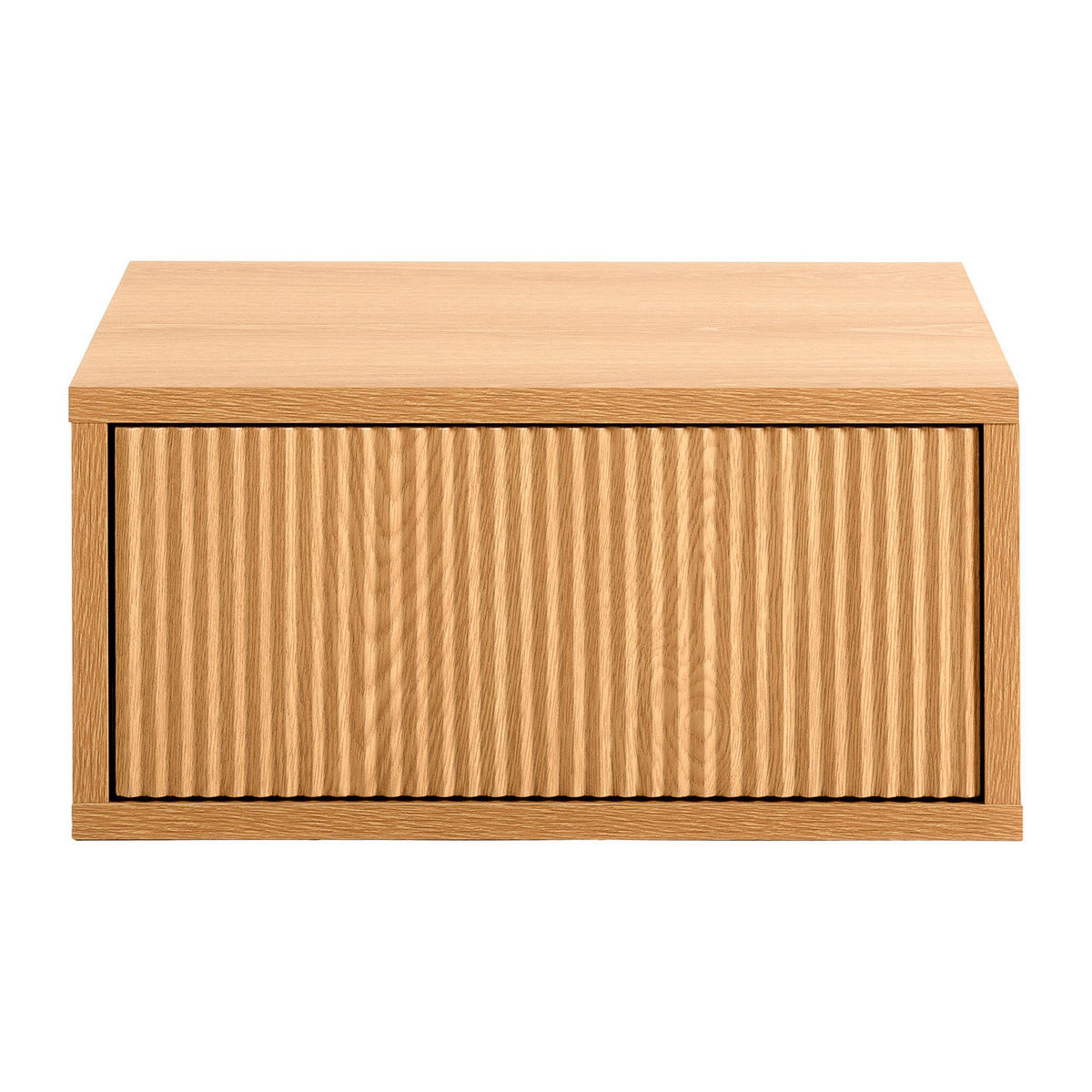 MĂSUȚA de noapte SUSPENDATĂ Florida 1 sertar aspect de stejar - culoare lemn stejar, compozit lemnos (40/19/35cm) - VS Venta-stock