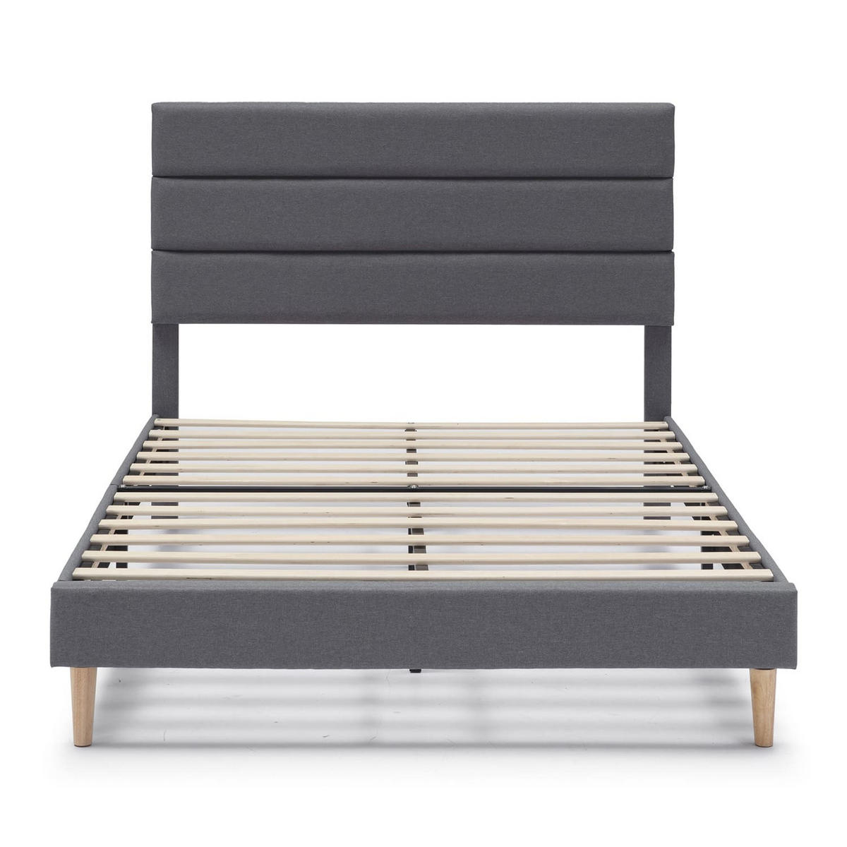 POLSTERBETT 90x190 cm Aroma, Dunkelgrau - Dunkelgrau, Textil (195/92/116cm) - VS Venta-stock