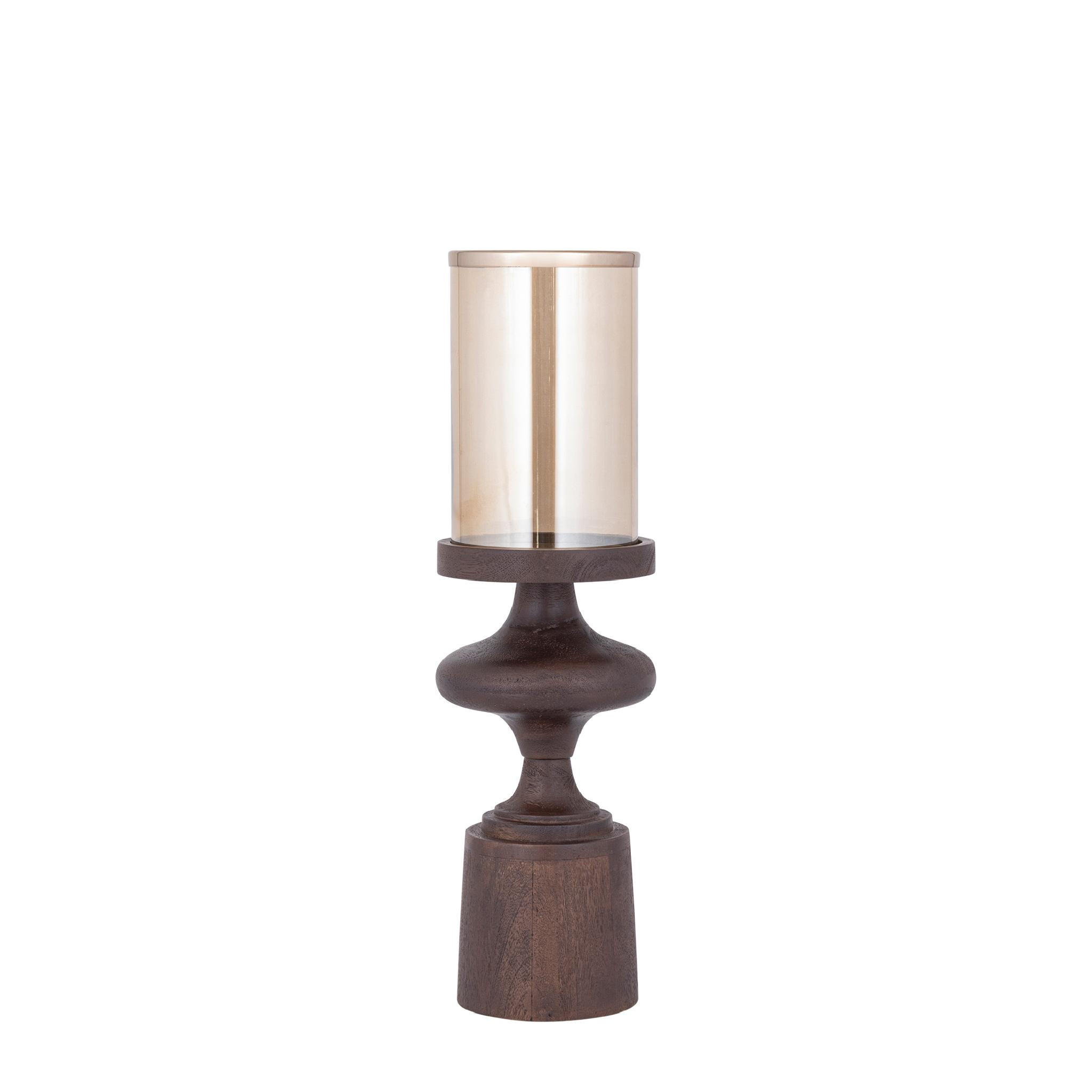 Ptmd Collection Kerzenhalter Braun 15x52x15 cm