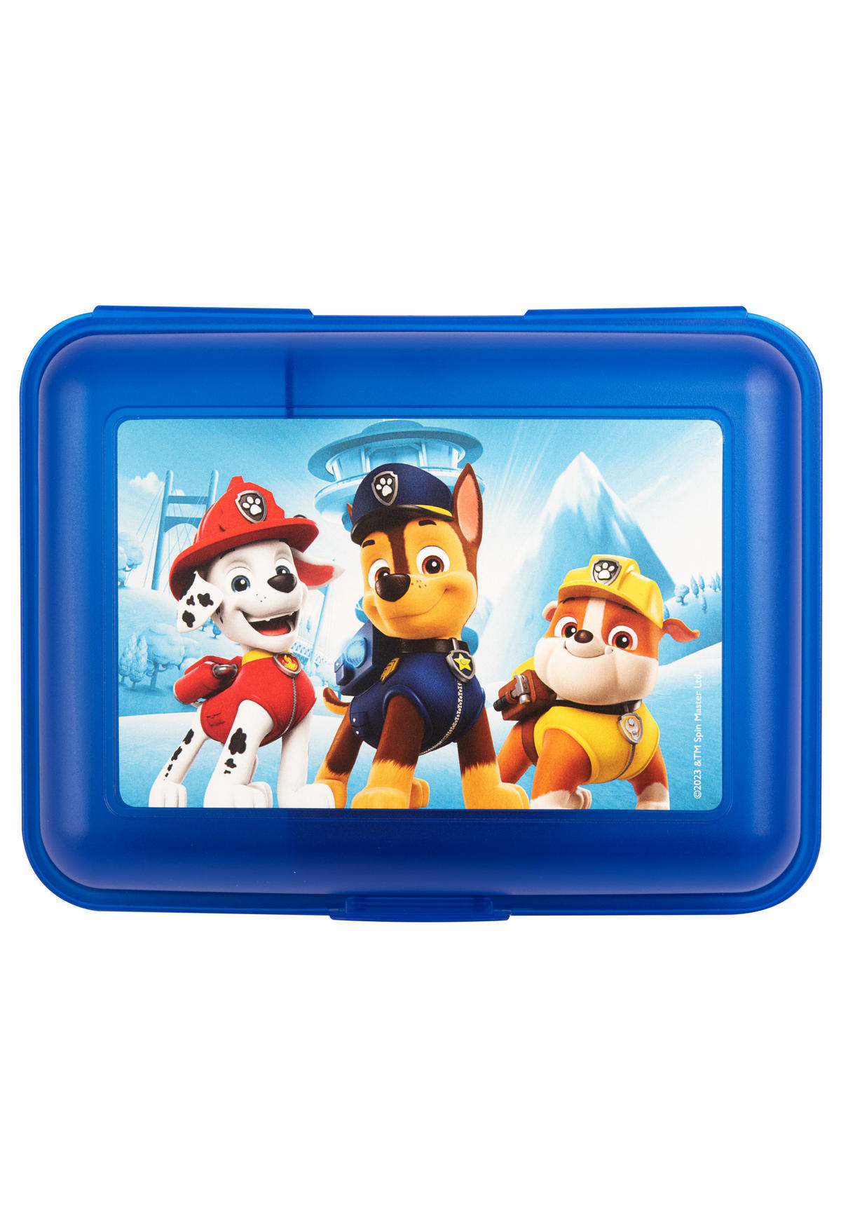 BROTDOSE Paw Patrol Paw Boy Blau 17,5 x 12,8 x 6,9 cm - Blau, Kunststoff (17.5/6.9/12.8cm) - Paw Patrol