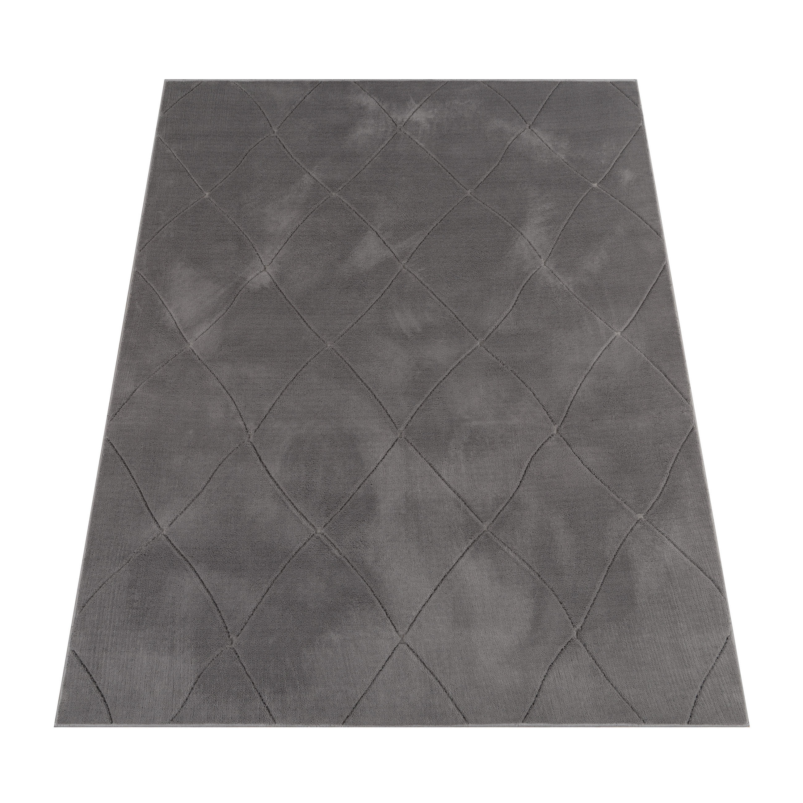 KURZFLORTEPPICH 230/340 cm Utrecht 641 - Anthrazit, Textil (230/340cm) - Paco Home