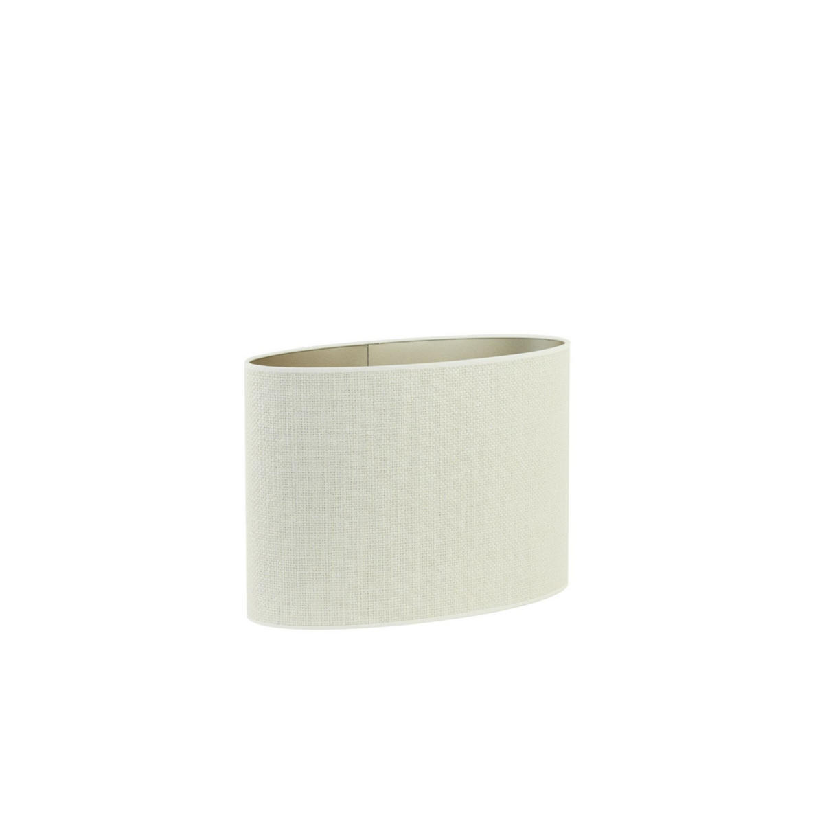 LAMPENSCHIRM Saverna Weiß 30/15/25 cm - Weiß, Textil (30/15/25cm) - Light & Living