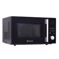 MIKROWELLE MW2200 4in1 - Schwarz, Metall (52/31/44cm) - Sommertal