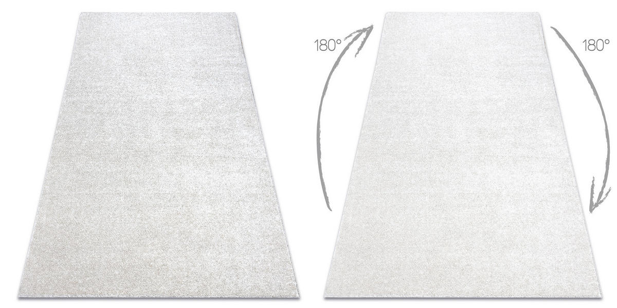 LÄUFERBODEN SANTA 200/300 cm - Creme, Textil (200/300cm) - rugsX