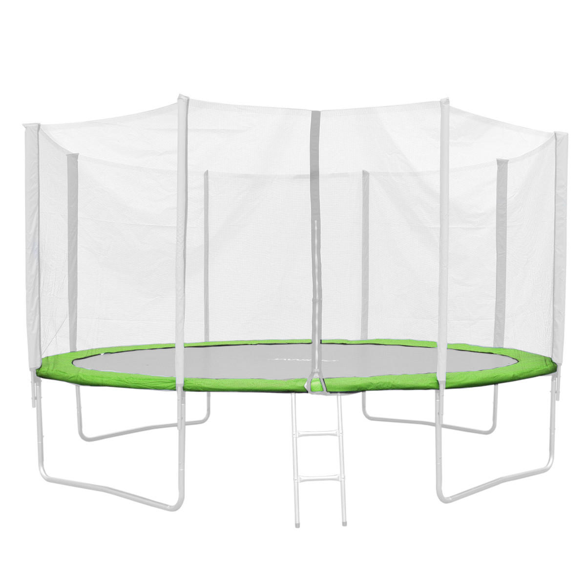 RANDABDECKUNG Trampolin 366 cm Grün - Grün, Kunststoff (366/366cm) - JAWINIO