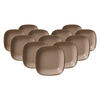 DIPSCHALEN Casa Grau ø 9 cm 12er Set - Grau, Keramik (9cm) - Ritzenhoff Breker