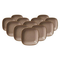 DIPSCHALEN Casa Grau ø 9 cm 12er Set - Grau, Keramik (9cm) - Ritzenhoff Breker