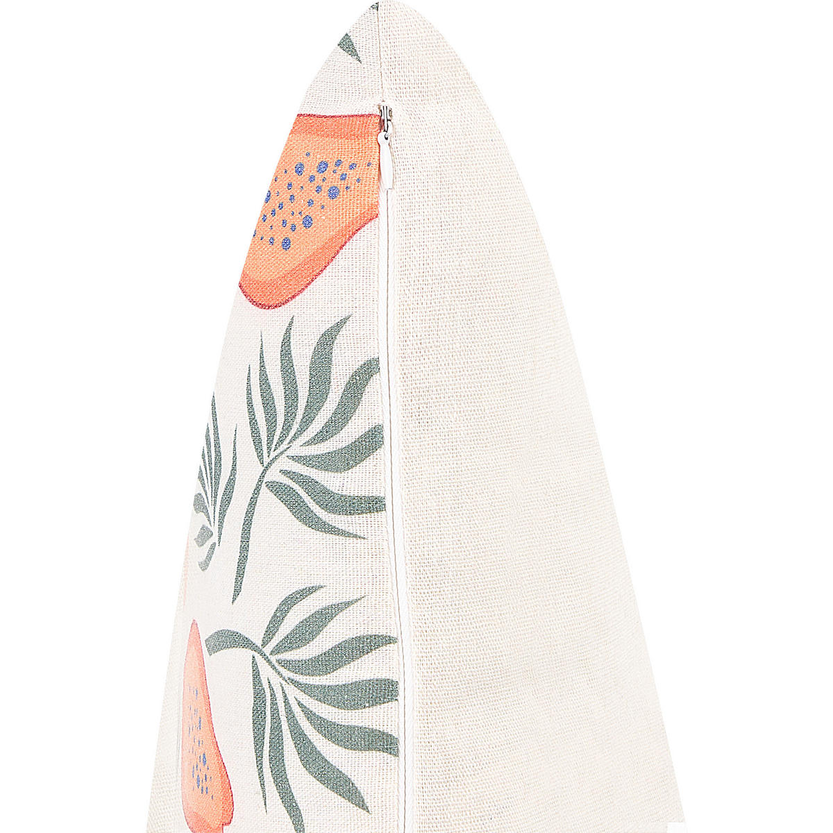DEKOKISSEN 2er-Set Bunt 45/45 cm Avens - Multicolor, Textil (45/45cm) - Beliani