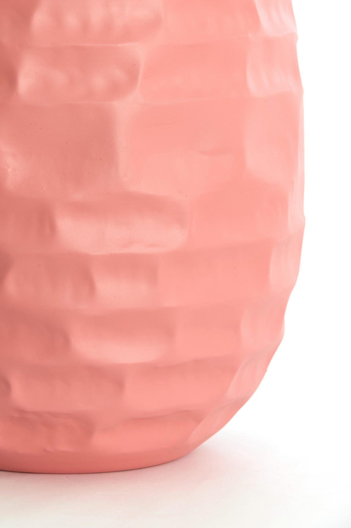 VASE Tariva Rosa Ø25/35 cm - Pink, Metall (35cm) - Light & Living