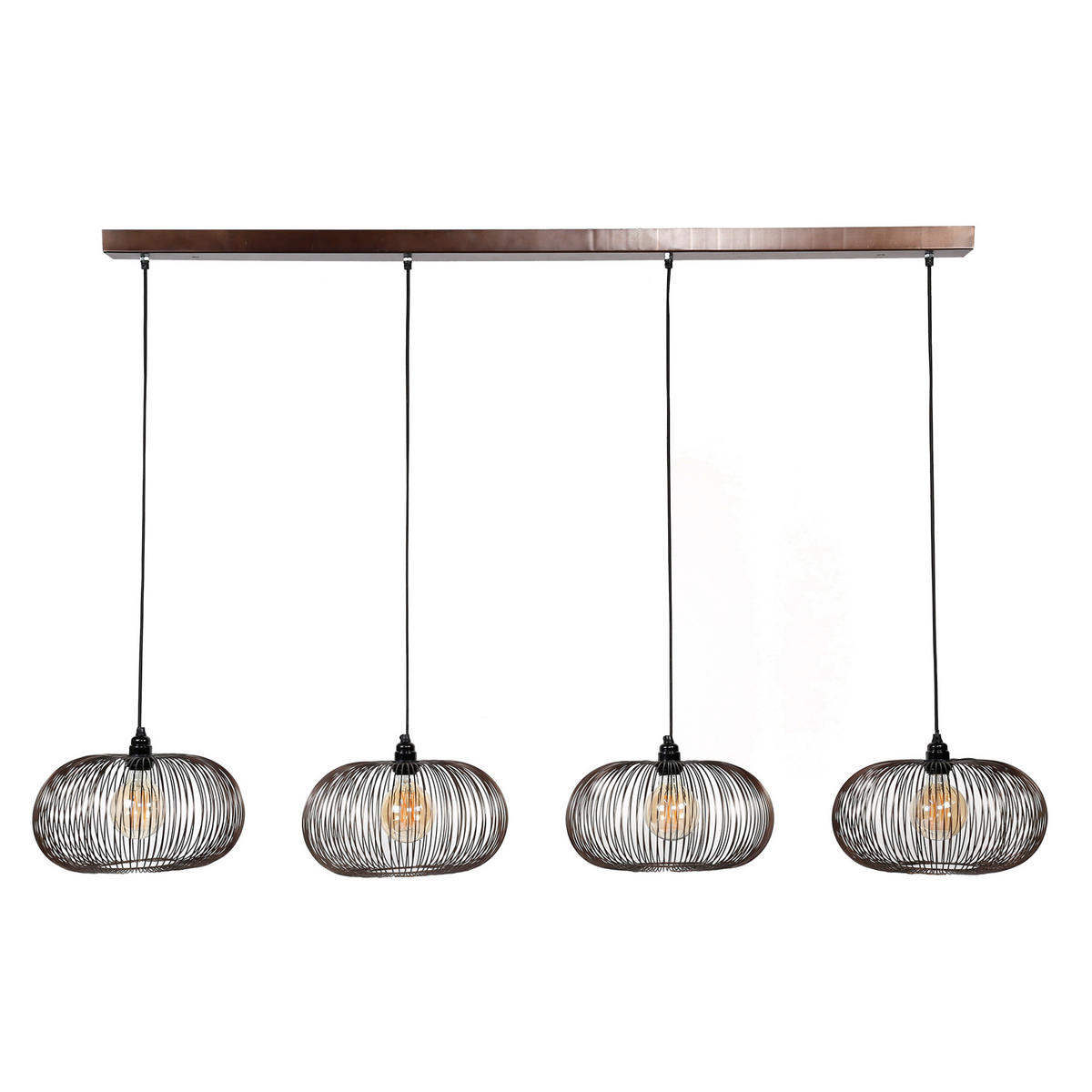 HÄNGELEUCHTE Disk Grau 170/35/ 150 cm - Grau, Metall (170/35/150cm) - Hoyz Collection