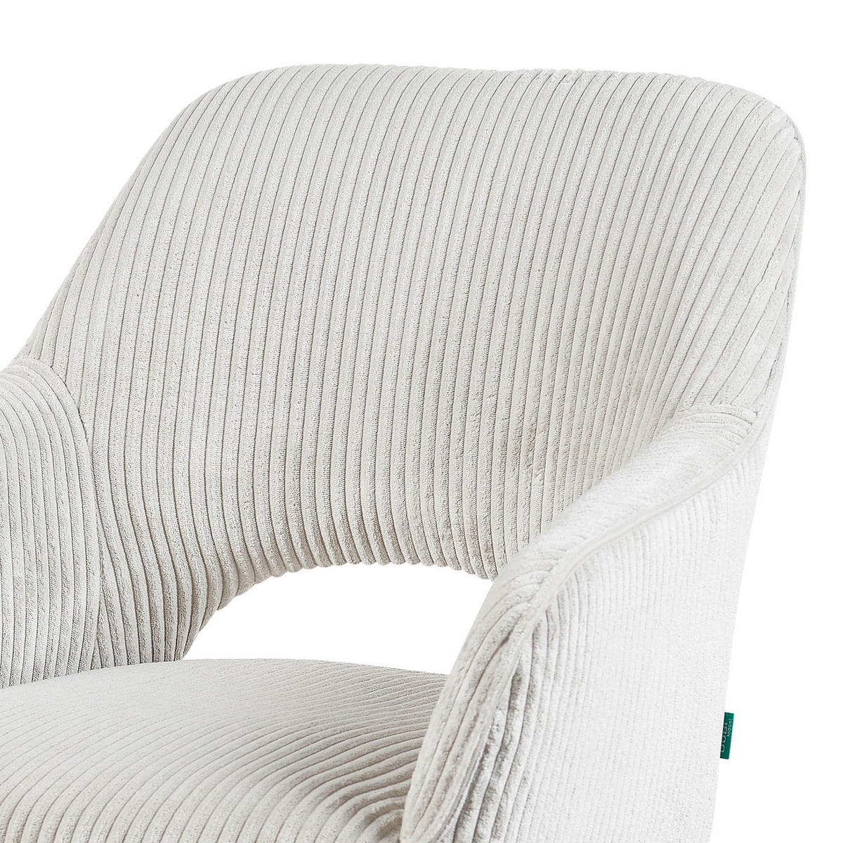 DREHSTUHL Mika-Ben - Hellgrau/Schwarz, Textil/Metall (60/87/65cm) - DUBI Möbel
