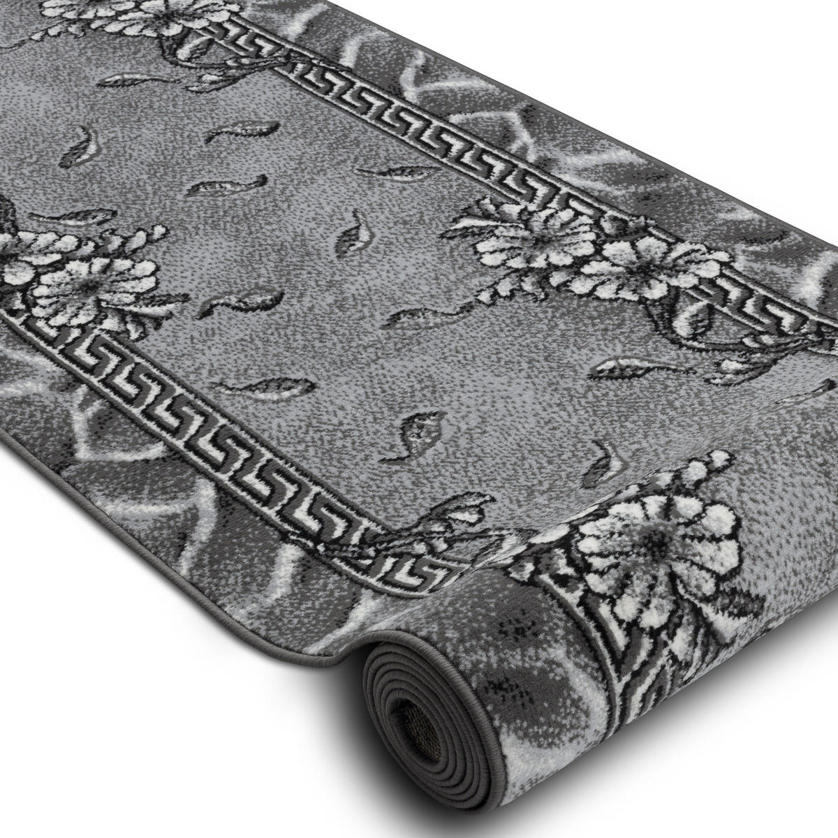 LÄUFER BCF MORAD 100/300 cm - Grau, Textil (100/300cm) - rugsX