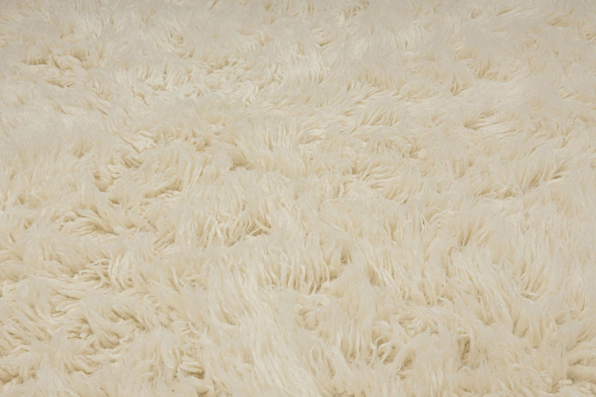TEPPICH Super Flokati 1400 Naturwollshaggy 260x310 cm - Champagner, Textil (260/310cm) - Rug and Roll