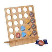 KAPSELHALTER - Hellbraun, Holz (27/30/13cm) - Relaxdays