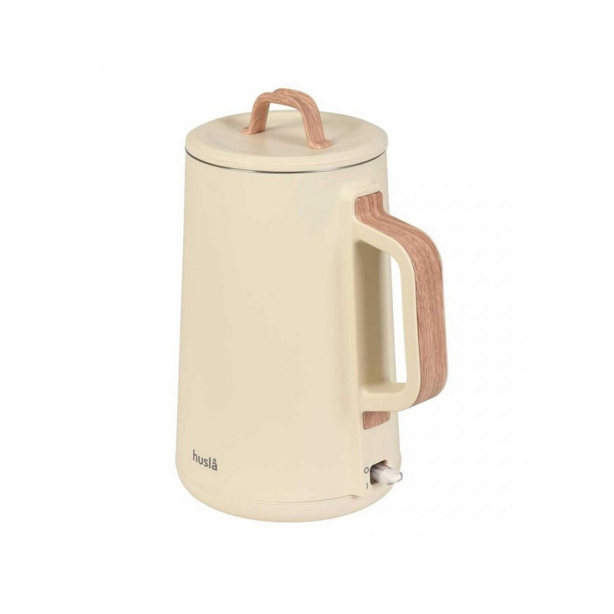 WASSERKOCHER ELEKTRISCH Creme 20/18/25 cm 64693 - Creme, Metall (18/25/20cm) - Husla 