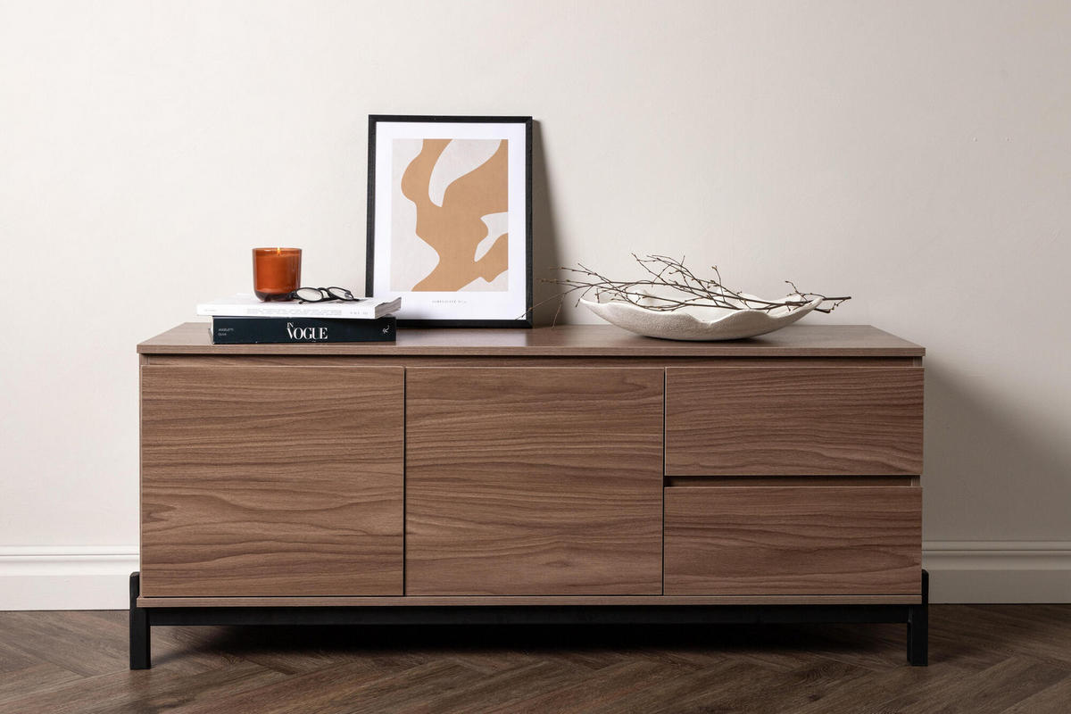 SIDEBOARD CORPUS Braun 138x40x56 cm - Braun, Holzwerkstoff (138/56/40cm) - FURNLUX