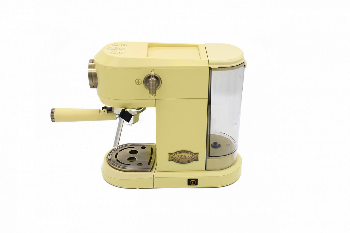 KAFFEEMASCHINE KA 2005 ElfEm, Elfenbein, 19 bar, Siebträger-Espressomaschine - Beige, Metall (14.5/31/29.5cm) - Kaiser Küchengeräte