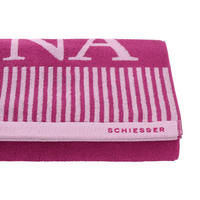 SAUNATUCH Rom - 75x200 cm - Fuchsia - Violett, Textil (75/200cm) - SCHIESSER