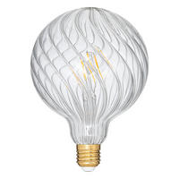 LED-GLÜHBIRNE G125 groß dekorativ - Transparent, Glas (12.5/12.5/17.3cm) - Atmosphera Createur d´interieur