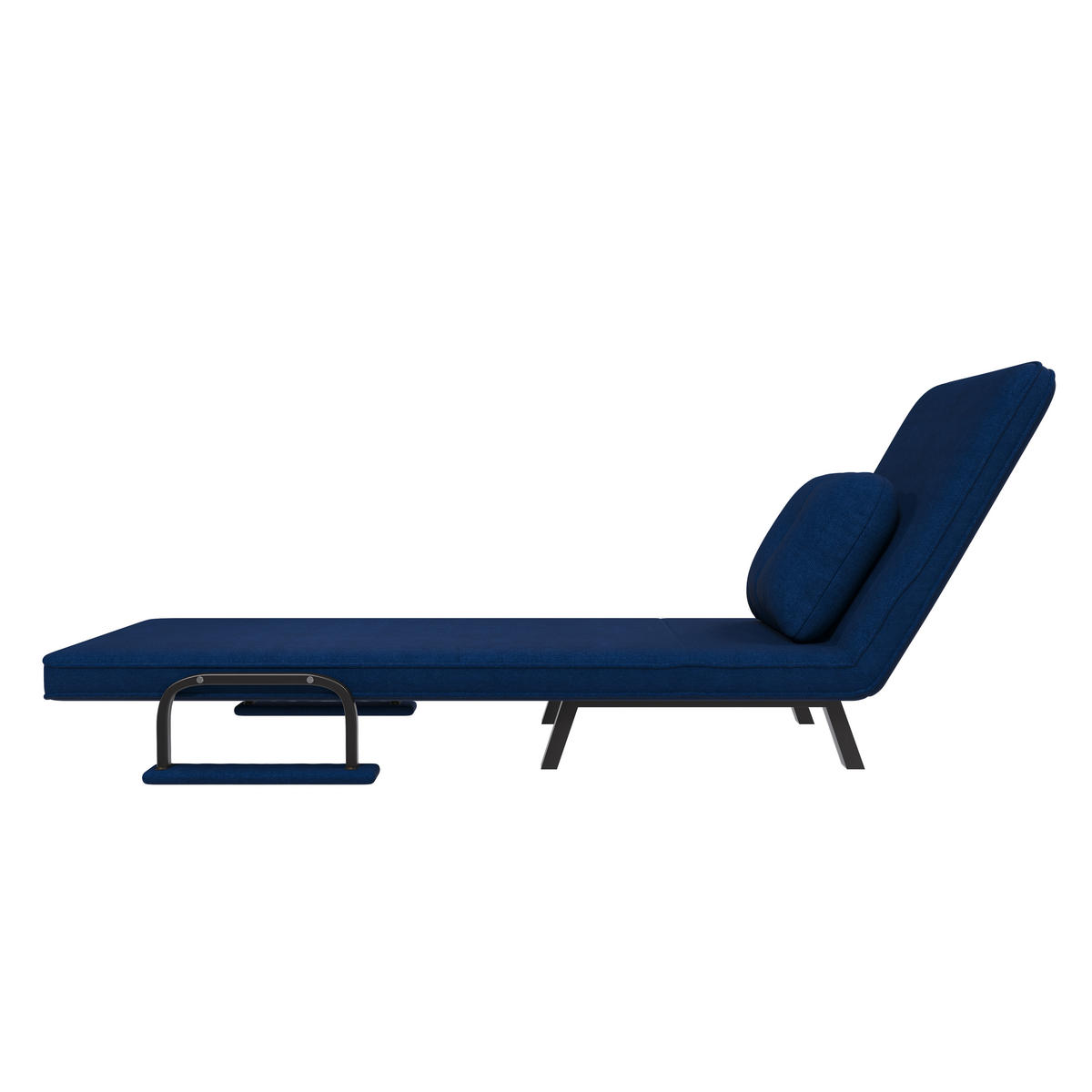 SCHLAFSESSEL 5-fach verstellbar mit Liegefunktion, DE-42425, Blau - Blau, Metall (60/79/60cm) - ComfortXL