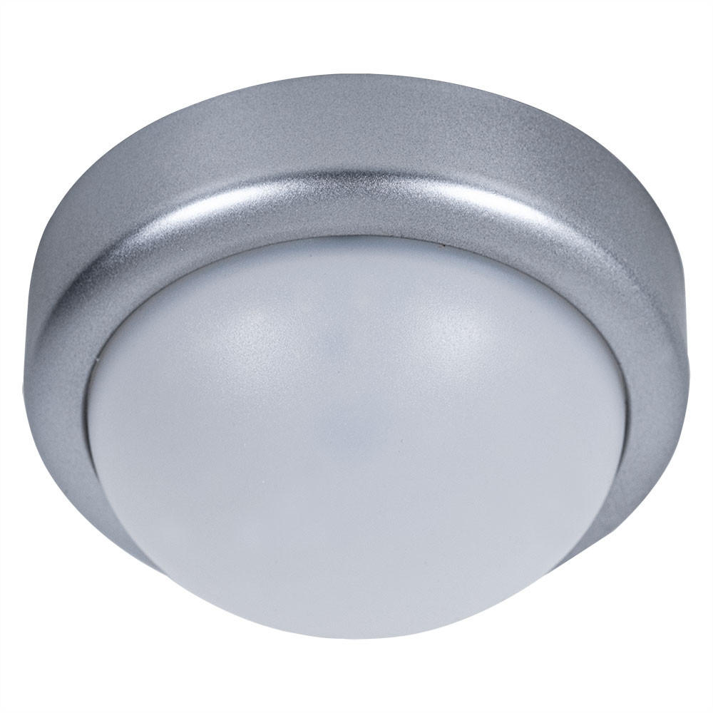 LED DECKENLEUCHTE Colette Metall Silber - Silberfarben, Metall (12/12/6cm) - Globo Lighting