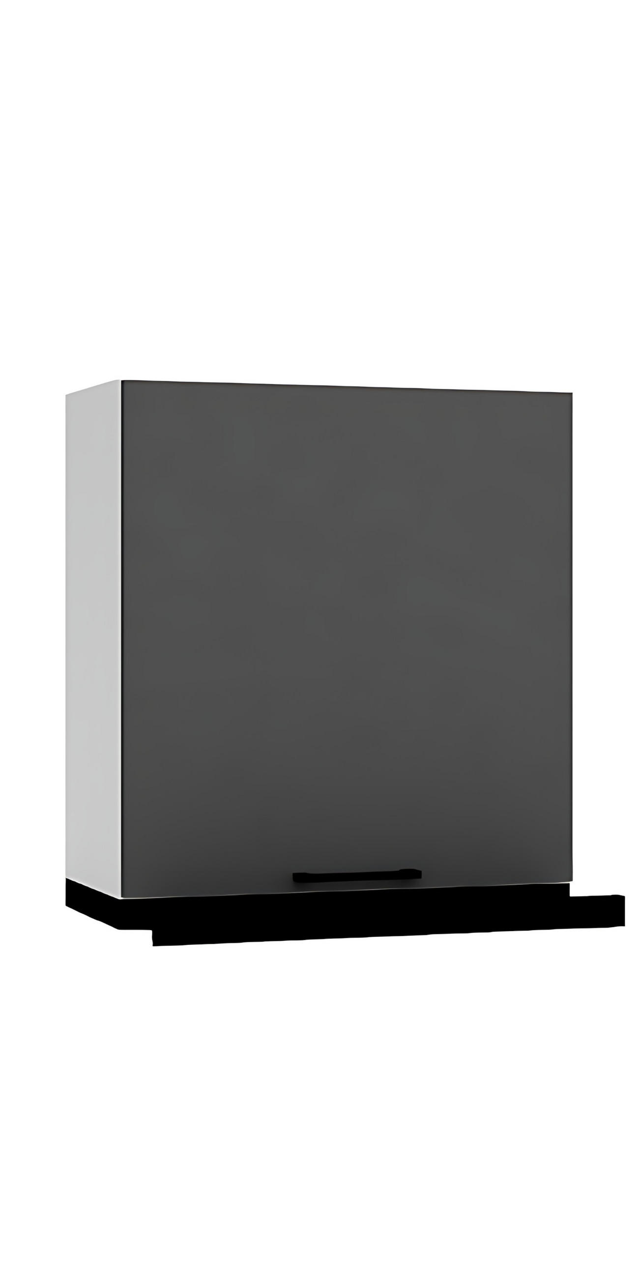 HÄNGESCHRANK W60/68 SLIM P/L OK.CZ- Morvex - Integrierter Dunstabzug - Anthrazit, Holz/Metall (60/68/30cm) - ROYAL24_MARKT