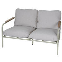 GARTENBANK Hellgrün - Hellgrün, Metall (125/81/81cm) - MCW