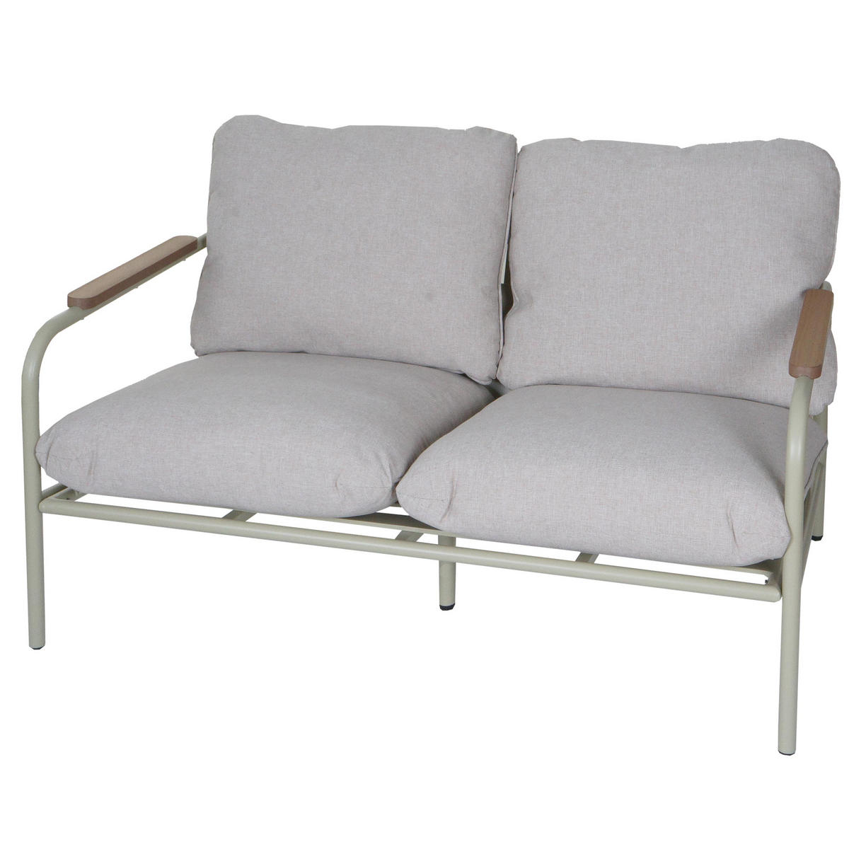 GARTENBANK Hellgrün - Hellgrün, Metall (125/81/81cm) - MCW