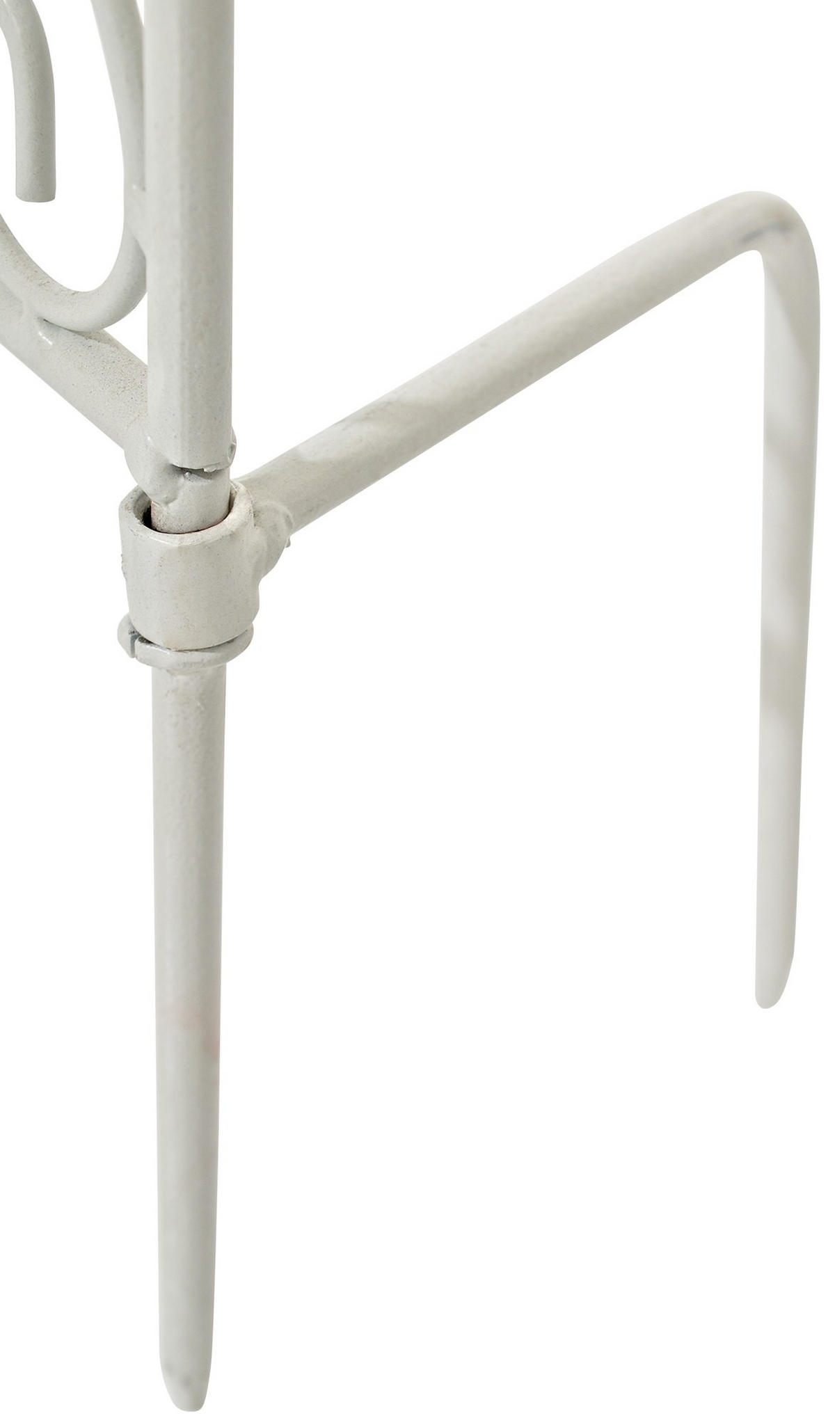 RANKGITTER 2er Set Metall weiß - Weiß, Metall (35/122/1cm) - CLP