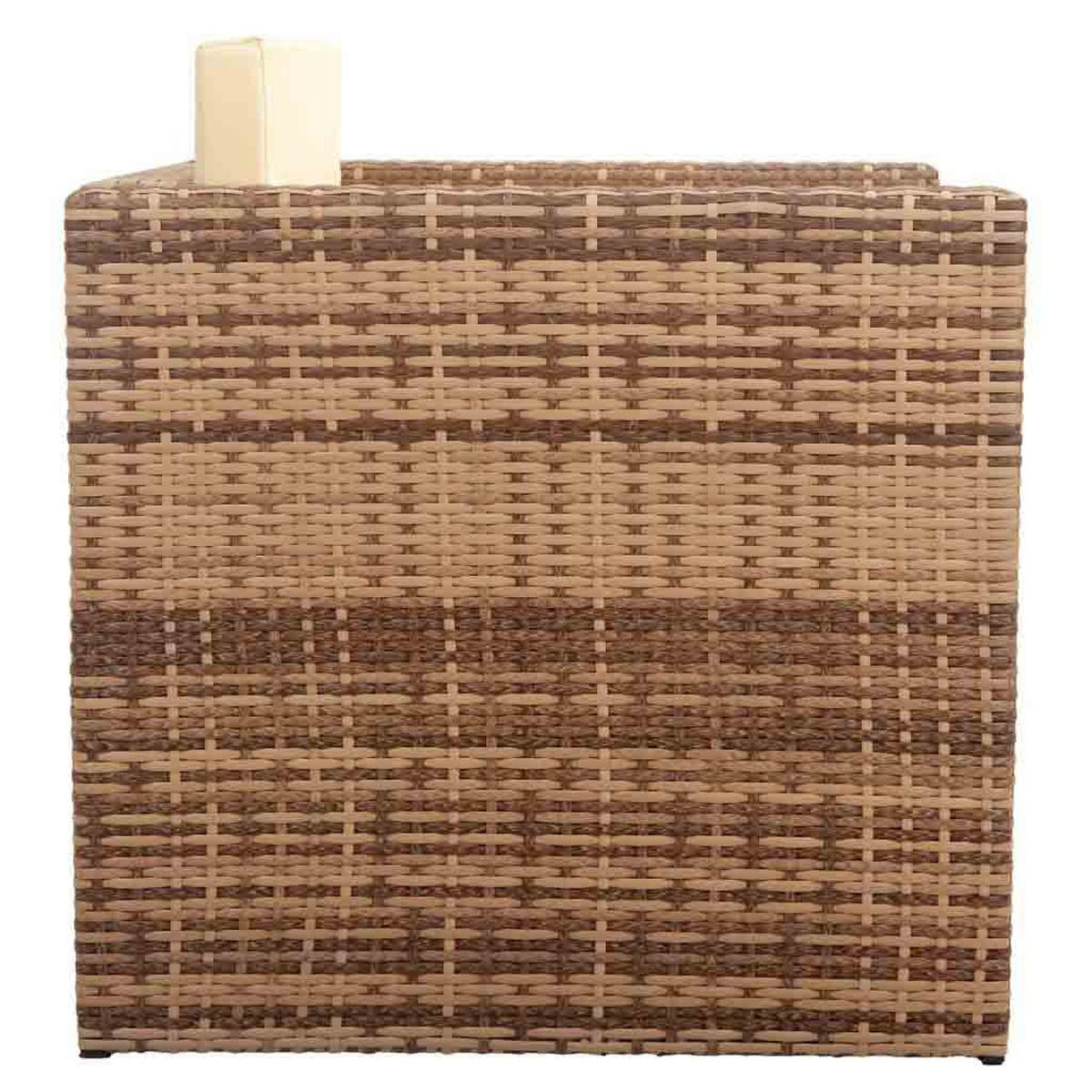 TISCH, SOFA und SESSEL, 4-tlg, braun - Braun, Naturmaterialien - Wanderlust